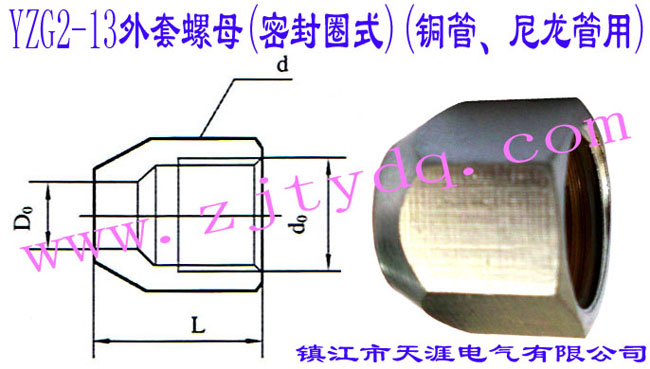 YZG2-13ĸ(ܷȦʽ)(~)Outer Liner Nut