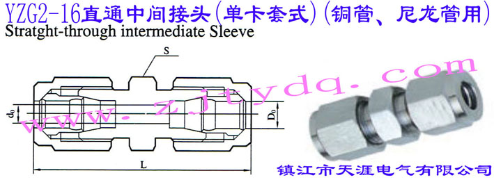 YZG2-16ֱͨg^(οʽ)(~)Straight-through Intermediate Sleeve